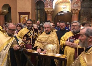 12 сентября 2018 года десница святого Спиридона Тримифунтского прибыла в Санкт-Петербург