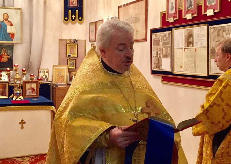 21 ноября 2018 года День Ангела у настоятеля воссоздаваемого Введенского собора протоиерея Михаила Погиблова