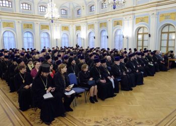 10 декабря 2018 года протоиерей Михаил Погиблов принял участие в Епархиальном собрании по итогам 2018 года