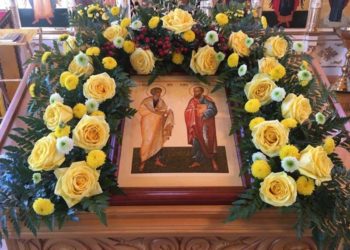 12 июля 2018 года Православная Церковь отмечает день славных и всехвальных первоверховных апостолов Петра и Павла