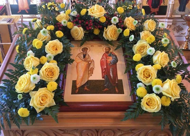 12 июля 2018 года Православная Церковь отмечает день славных и всехвальных первоверховных апостолов Петра и Павла