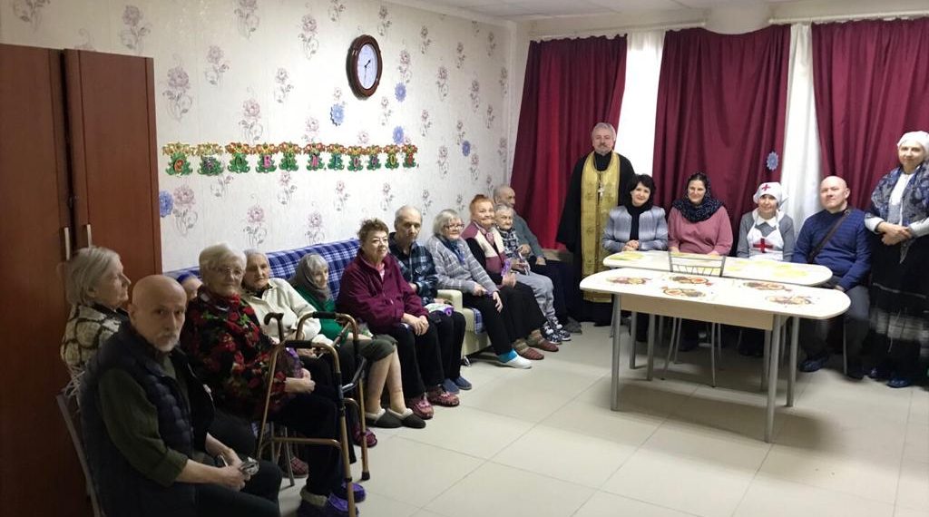Поздравление с Рождеством Христовым подопечных Введенского прихода