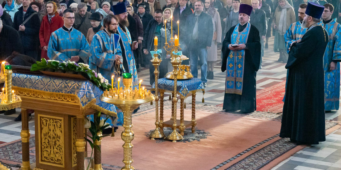 7 апреля 2019 года — Благовещение Пресвятой Владычицы нашей Богородицы и Приснодевы Марии