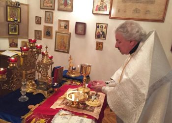 8 июня 2019 года попразднство Вознесения Господня в Введенской часовне