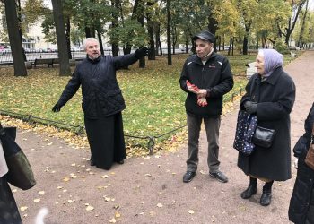 5 октября 2019 года состоялся субботник в Введенском саду