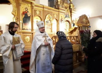 Дорогой отец Михаил, с Днем Ангела!