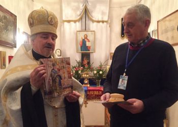 Благодарственный молебен в Введенской часовне