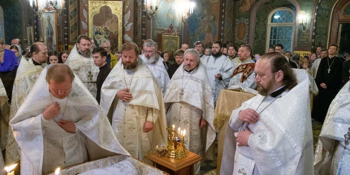 Состоялось отпевание протоиерея Александра Кудряшова