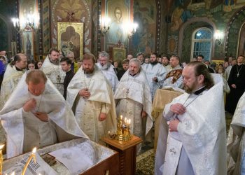 Состоялось отпевание протоиерея Александра Кудряшова