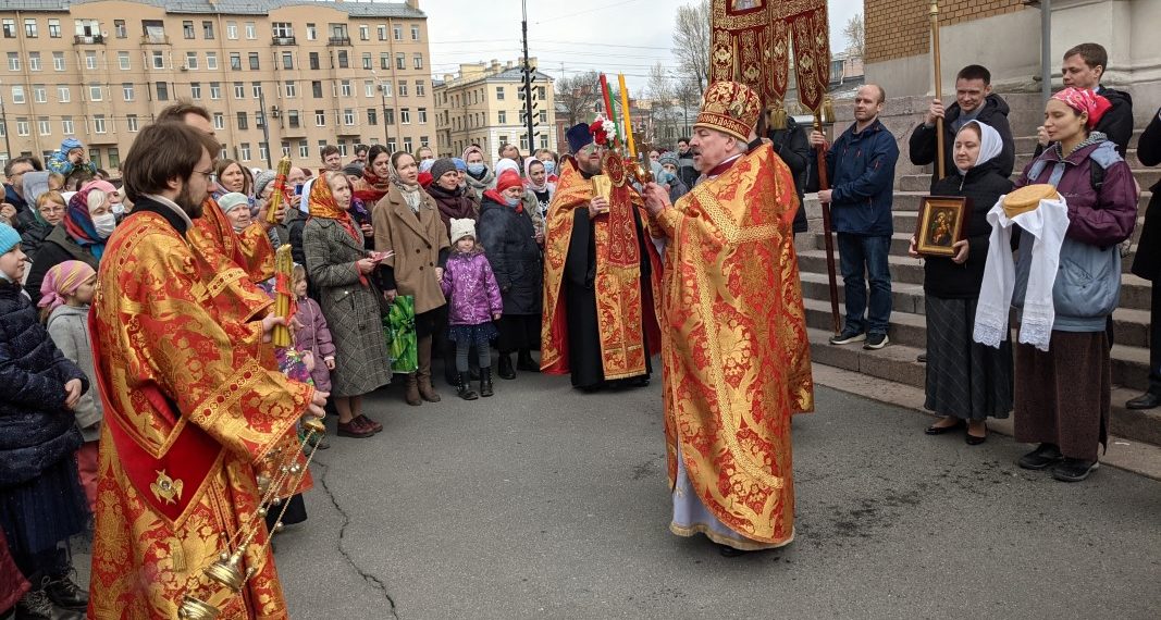 Пасхальный праздник в Введенском приходе