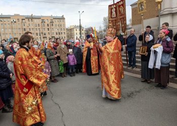Пасхальный праздник в Введенском приходе