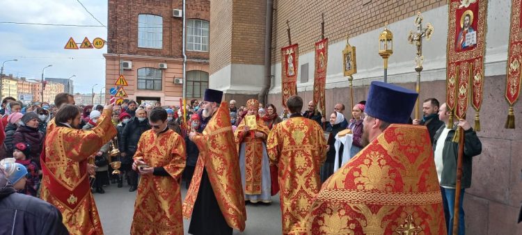 Пасхальный праздник в Введенском приходе