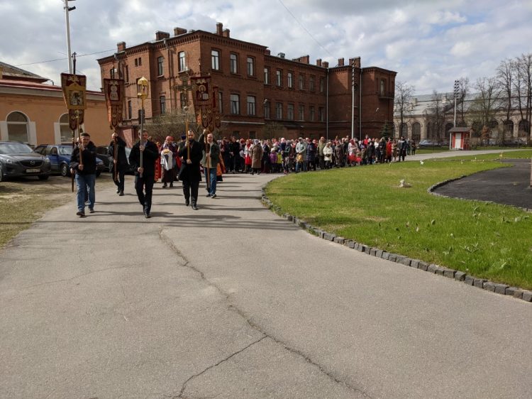 Пасхальный праздник в Введенском приходе