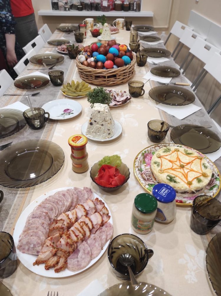 Пасхальный праздник в Введенском приходе