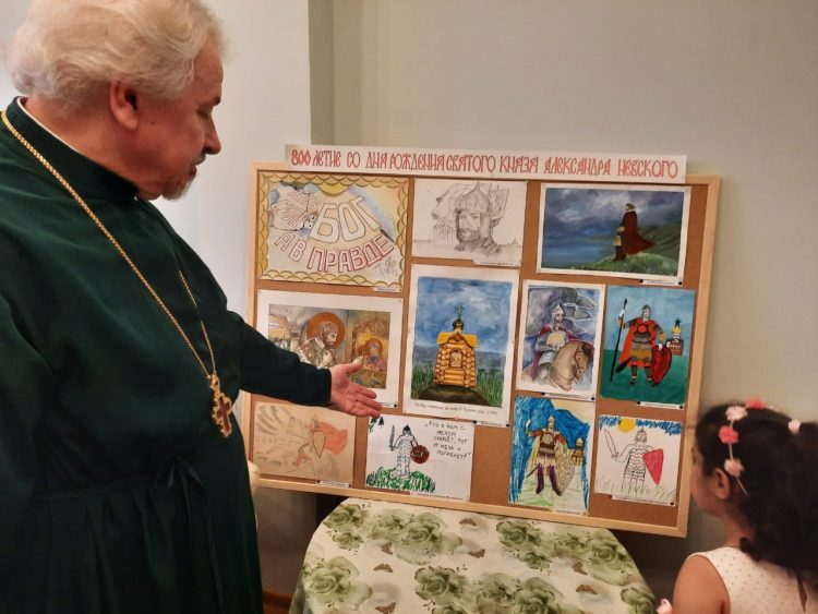 Конкурс рисунков «Святой благоверный князь Александр Невский»