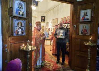 Пасха в Введенской часовне Военно-медицинского музея