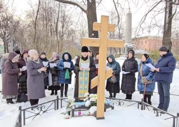 Соборная молитва в Престольный праздник о воссоздании Введенского собора