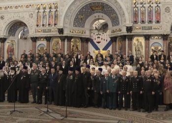 Хоровой собор в честь 80-летия освобождения Ленинграда от фашистской блокады