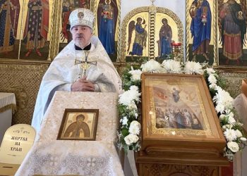 Слава Тебе вознесшемуся со славою Христу, Богу нашему