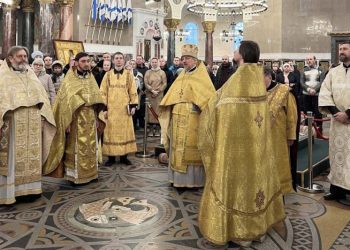 Престольный праздник в Кронштадтском Никольском Морском соборе